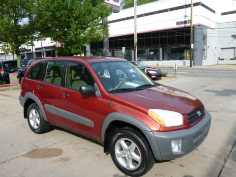 Impulse Red 2001 Toyota RAV4 4WD Impulse Red 2001 Toyota RAV4 4WD
