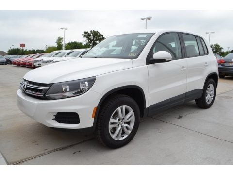 Candy White 2013 Volkswagen Tiguan S Candy White 2013 Volkswagen Tiguan S