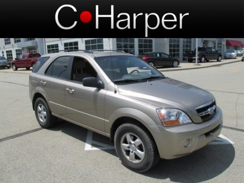 Sand Beige 2009 Kia Sorento LX 4x4