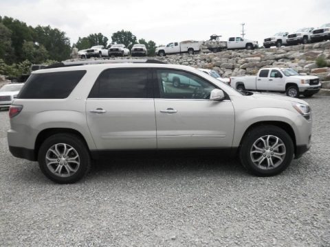 Champagne Silver Metallic 2013 GMC Acadia SLT AWD Champagne Silver Metallic 2013 GMC Acadia SLT AWD