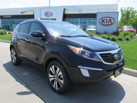 Black Cherry 2013 Kia Sportage EX AWD