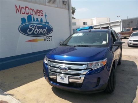 Deep Impact Blue Metallic 2013 Ford Edge SE Deep Impact Blue Metallic 2013 Ford Edge SE