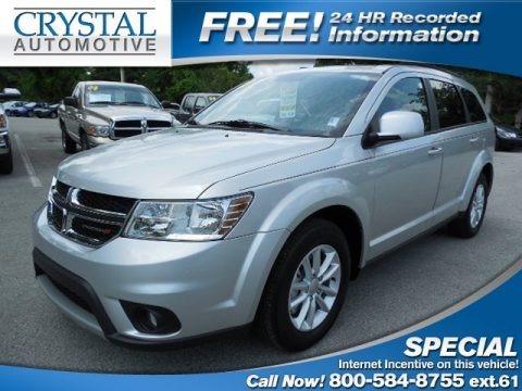 Bright Silver Metallic 2013 Dodge Journey SXT