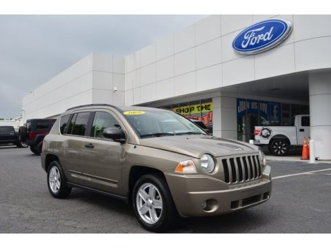 Light Khaki Metallic 2008 Jeep Compass Sport