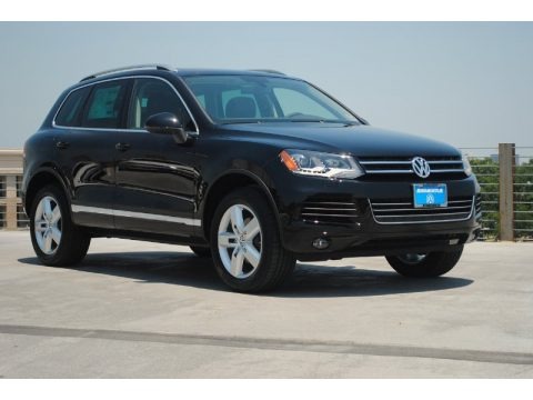Black 2013 Volkswagen Touareg VR6 FSI Lux 4XMotion