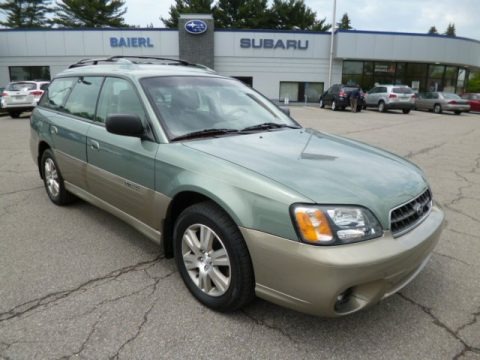 Seamist Green Pearl 2004 Subaru Outback H6 3.0 Wagon Seamist Green Pearl 2004 Subaru Outback H6 3.0 Wagon