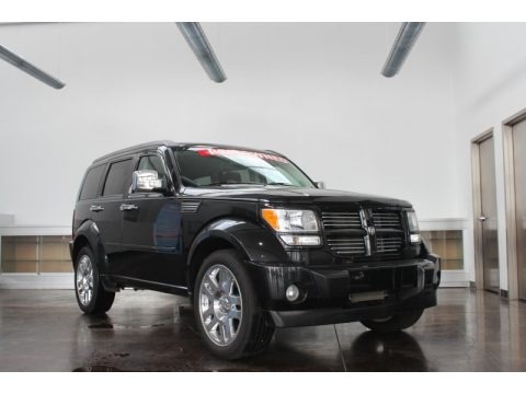 Brilliant Black Crystal Pearl 2008 Dodge Nitro R/T 4x4