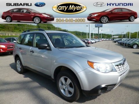 Spark Silver Metallic 2011 Subaru Forester 2.5 X Spark Silver Metallic 2011 Subaru Forester 2.5 X