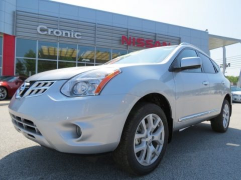 Brilliant Silver 2013 Nissan Rogue SV Brilliant Silver 2013 Nissan Rogue SV