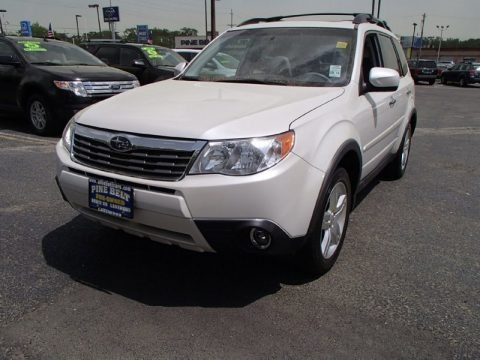 Satin White Pearl 2009 Subaru Forester 2.5 X L.L.Bean Edition Satin White Pearl 2009 Subaru Forester 2.5 X L.L.Bean Edition