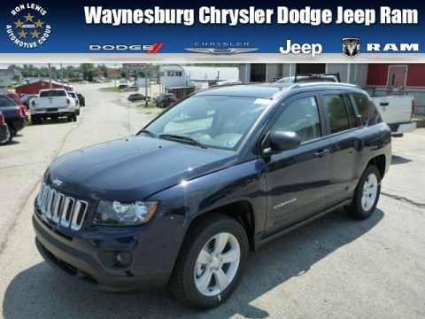 True Blue Pearl 2014 Jeep Compass Sport 4x4