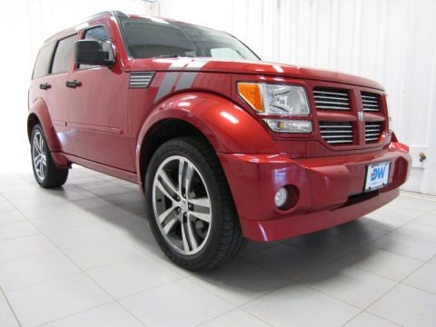 Inferno Red Crystal Pearl 2011 Dodge Nitro Detonator 4x4