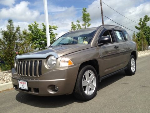 Light Khaki Metallic 2007 Jeep Compass Sport Light Khaki Metallic 2007 Jeep Compass Sport