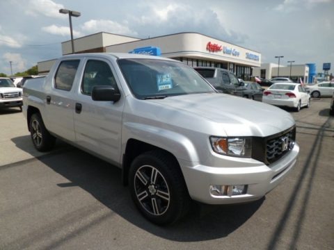 Alabaster Silver Metallic 2012 Honda Ridgeline Sport