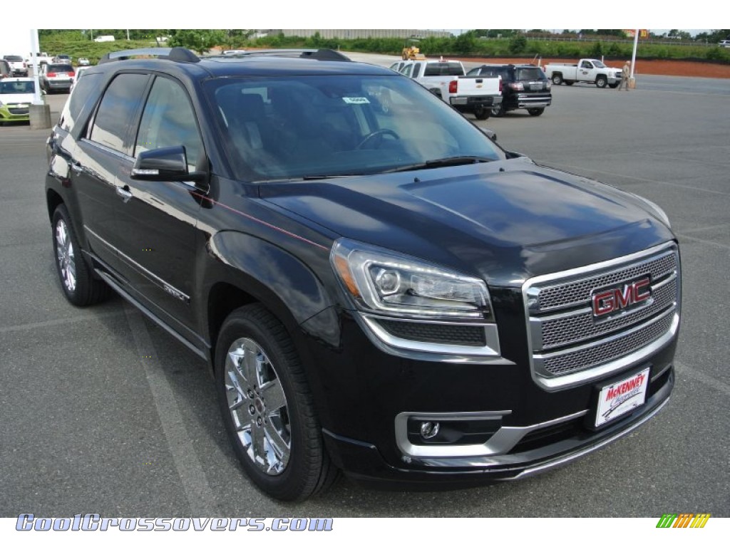 Black gmc acadia denali for sale