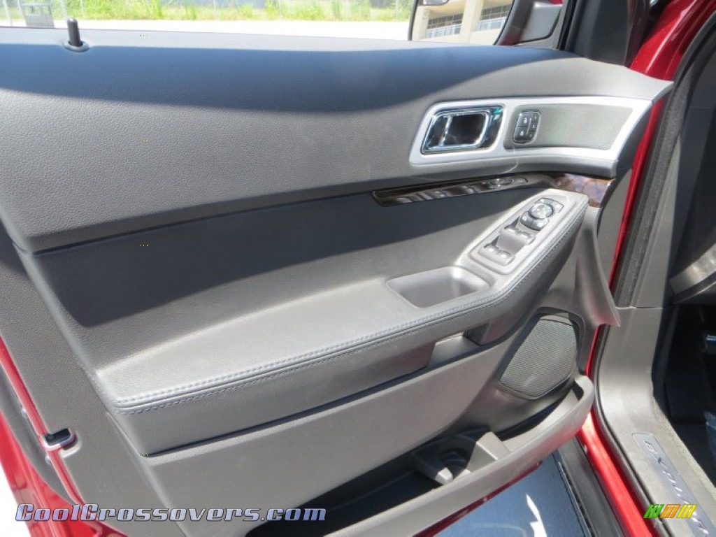 2014 Explorer Limited - Ruby Red / Charcoal Black photo #23