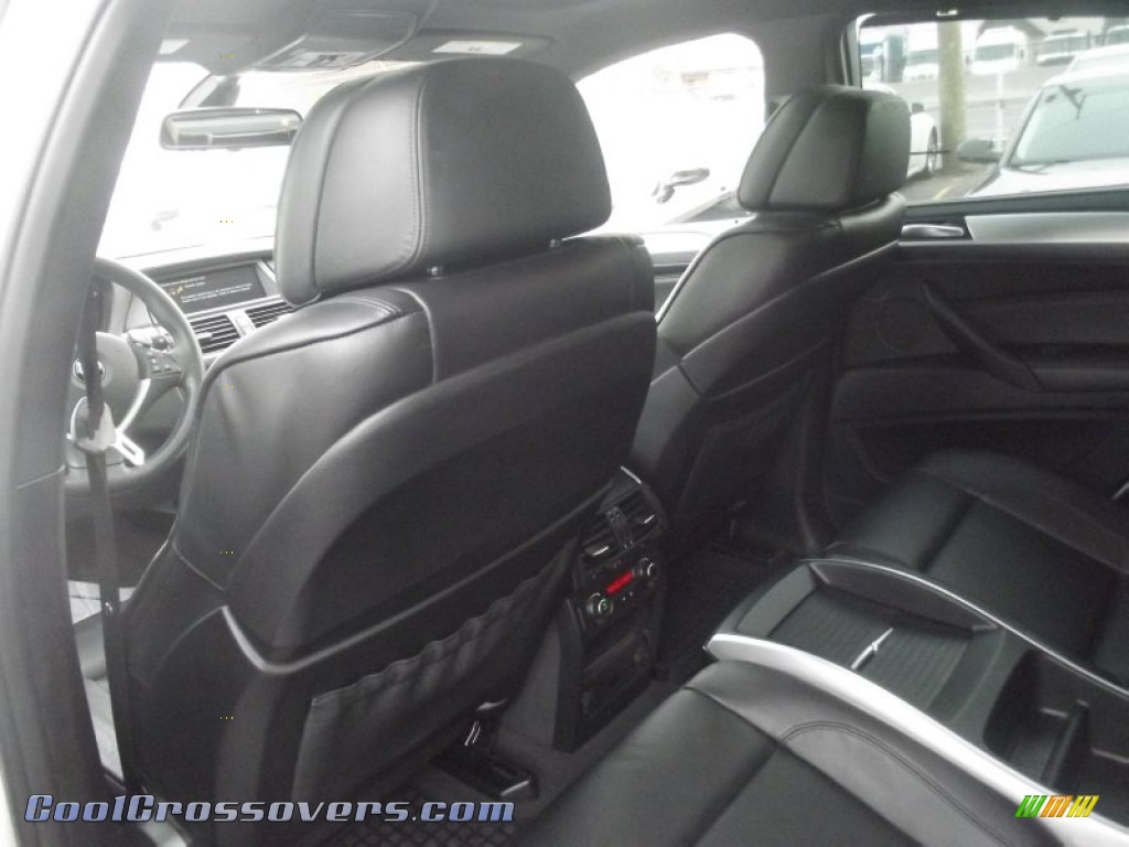 2011 X6 xDrive50i - Alpine White / Black photo #10