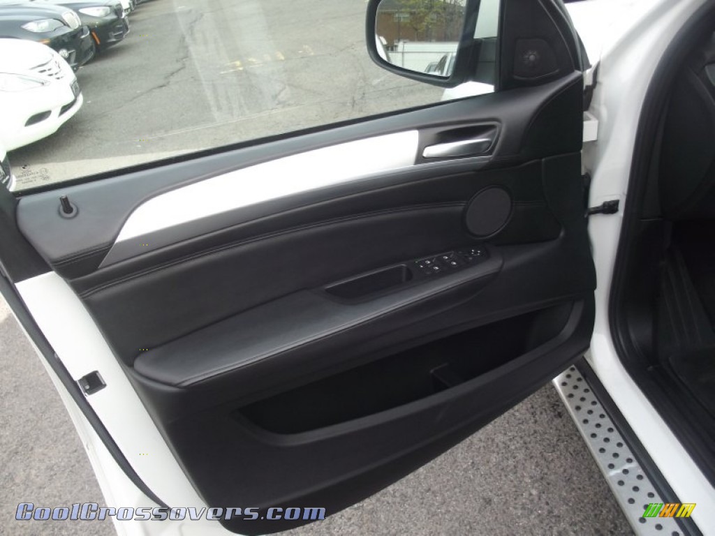 2011 X6 xDrive50i - Alpine White / Black photo #23