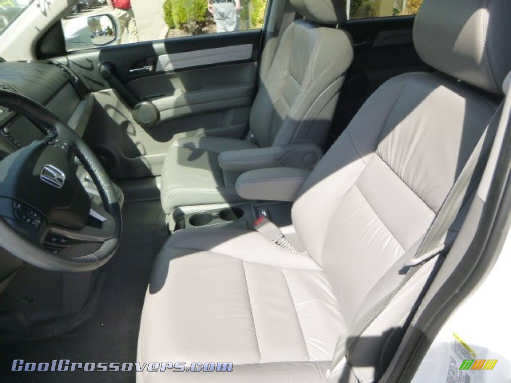 2011 CR-V EX-L 4WD - Taffeta White / Gray photo #15