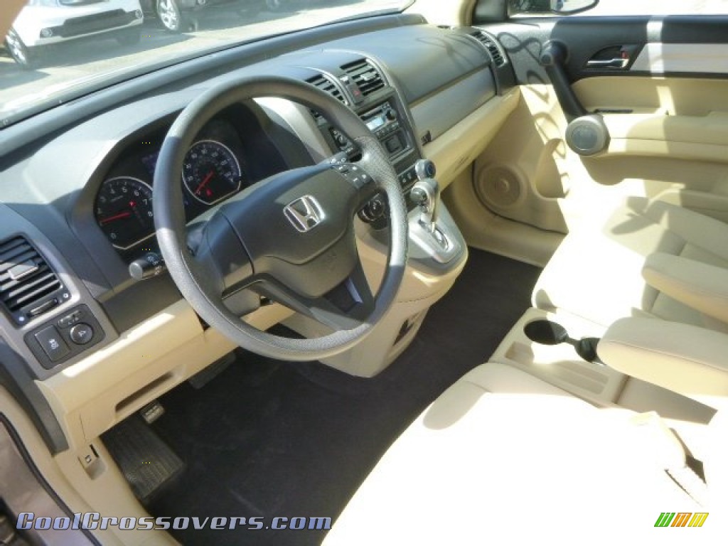 2011 CR-V LX 4WD - Urban Titanium Metallic / Ivory photo #20