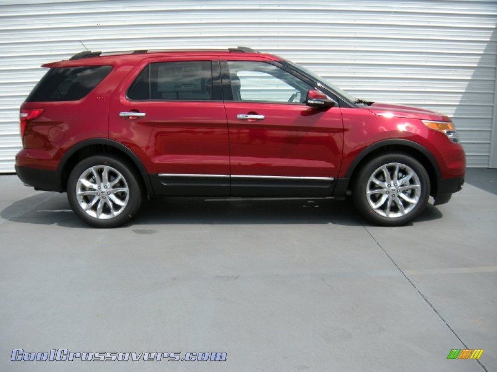 2015 Explorer Limited - Ruby Red / Charcoal Black photo #3