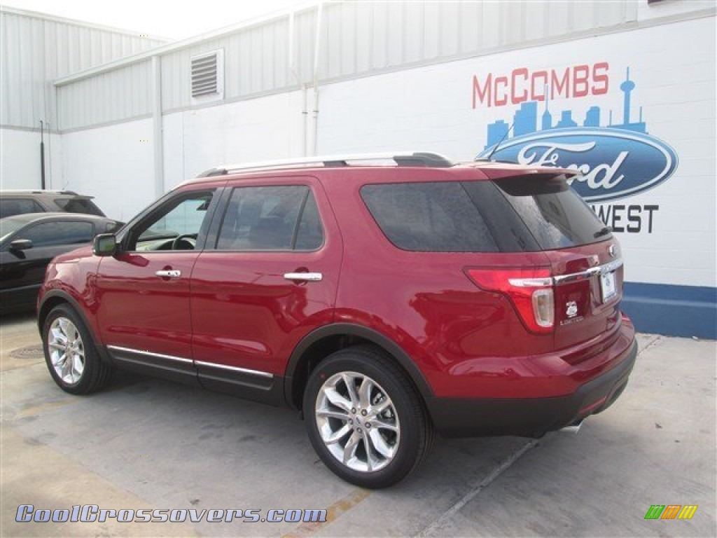 2015 Explorer Limited - Ruby Red / Charcoal Black photo #2