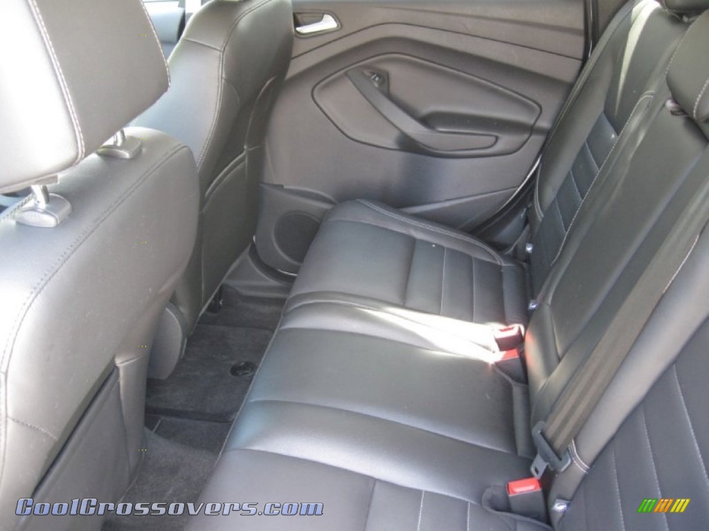 2013 Escape SEL 1.6L EcoBoost 4WD - White Platinum Metallic Tri-Coat / Charcoal Black photo #12