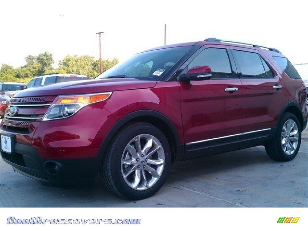 2015 Explorer Limited - Ruby Red / Charcoal Black photo #1