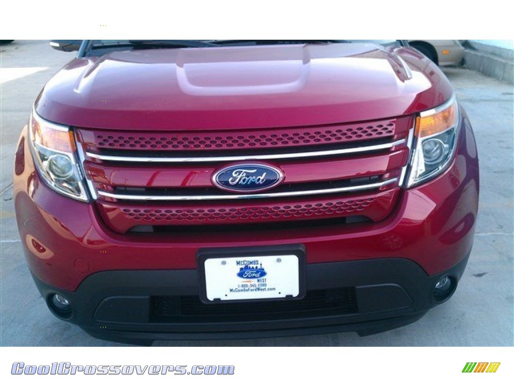 2015 Explorer Limited - Ruby Red / Charcoal Black photo #5