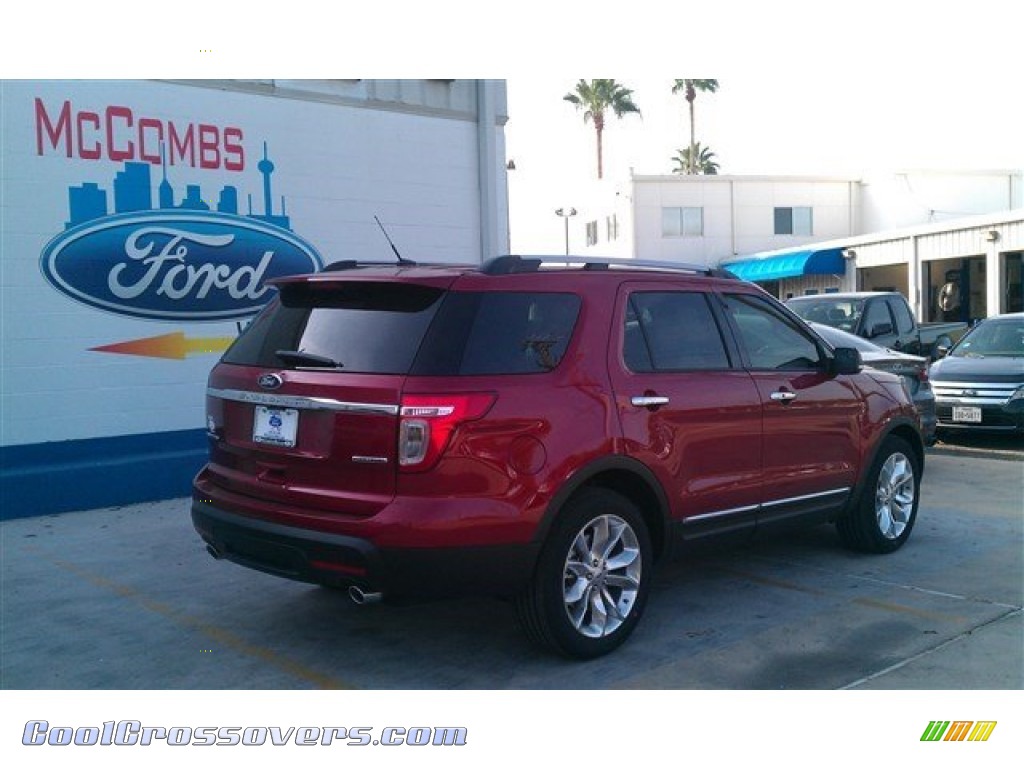 2015 Explorer Limited - Ruby Red / Charcoal Black photo #9