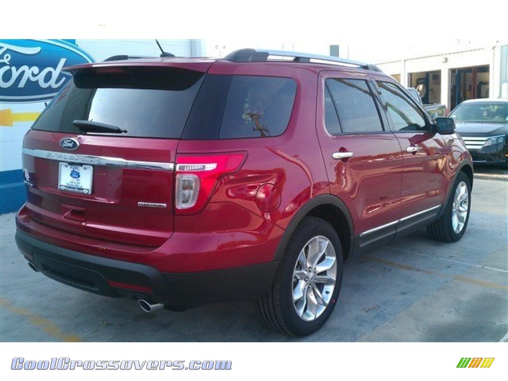 2015 Explorer Limited - Ruby Red / Charcoal Black photo #10
