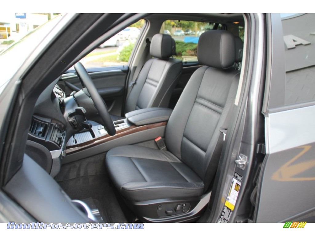 2012 X5 xDrive35i Premium - Space Gray Metallic / Black photo #14