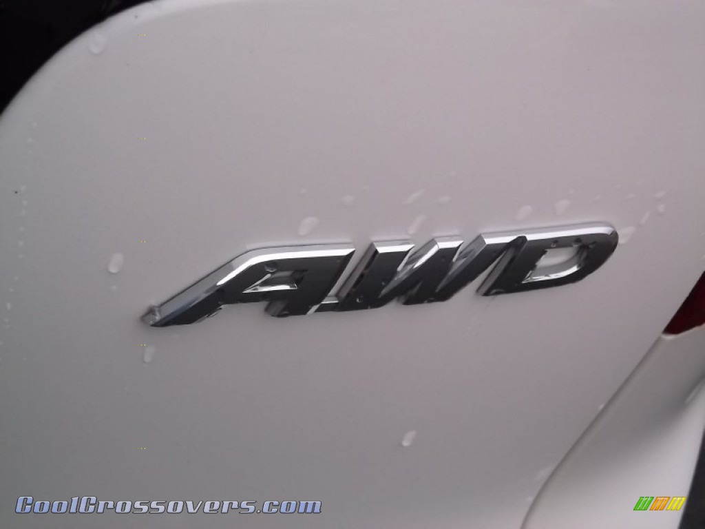 2014 CR-V EX-L AWD - White Diamond Pearl / Beige photo #9